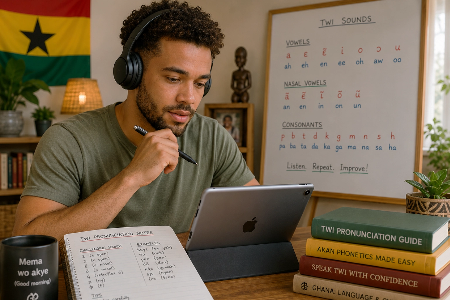 Learning Twi pronunciation
